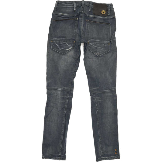 G-Star Dean Elwood Women Blue Tapered Slim Stretch Jeans W25 L30