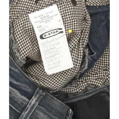 G-Star Dean Elwood Women Blue Tapered Slim Stretch Jeans W25 L30