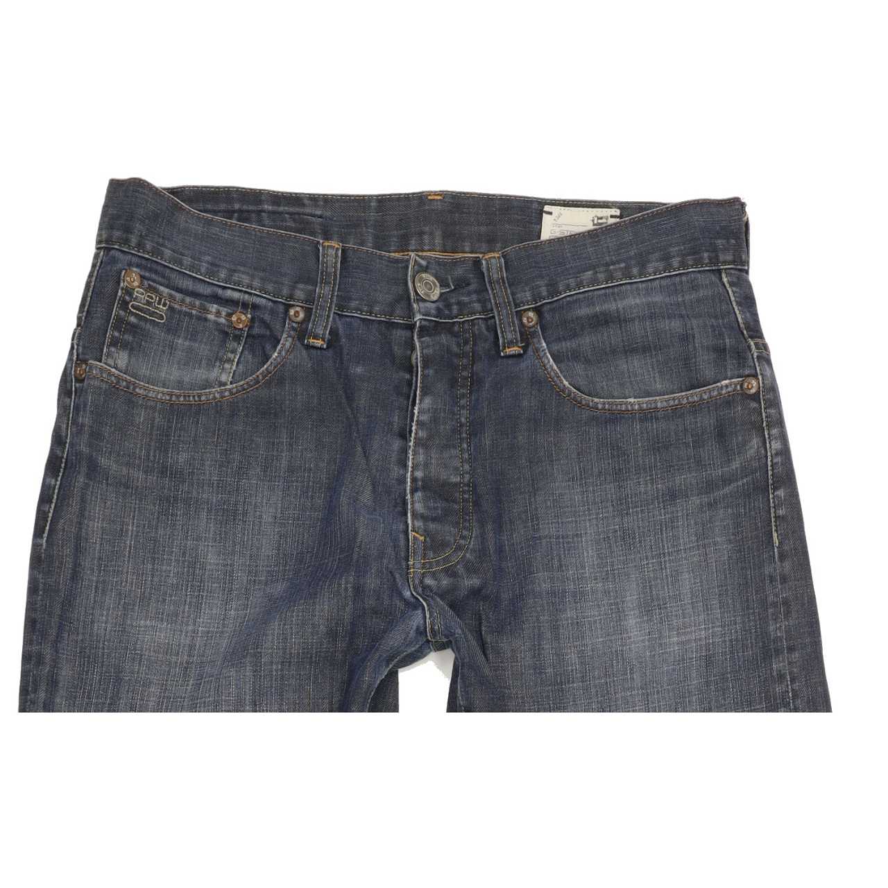 G-Star 3301 Men Blue Straight Regular Jeans W31 L31