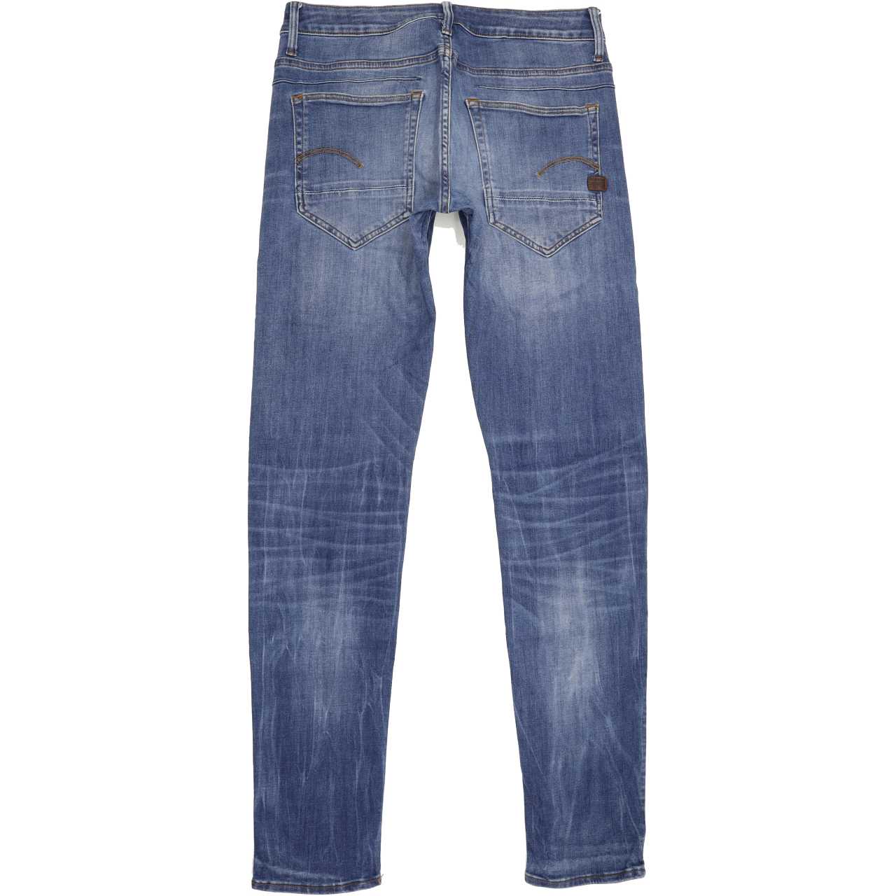 G-Star D-Staq Men Blue Tapered Slim Jeans W30 L35