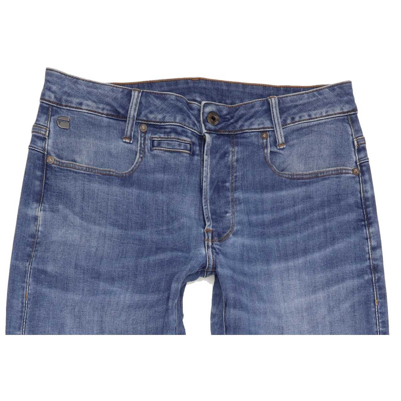 G-Star D-Staq Men Blue Tapered Slim Jeans W30 L35