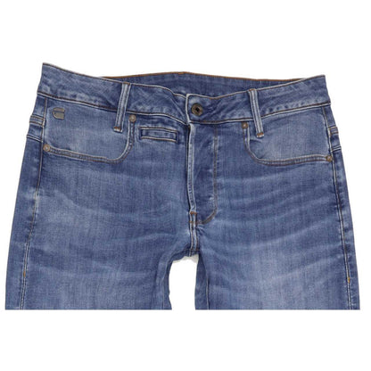 G-Star D-Staq Men Blue Tapered Slim Jeans W30 L35