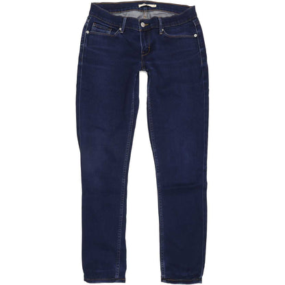 Levi's 524 Women Blue Skinny Slim Stretch Jeans W28 L31