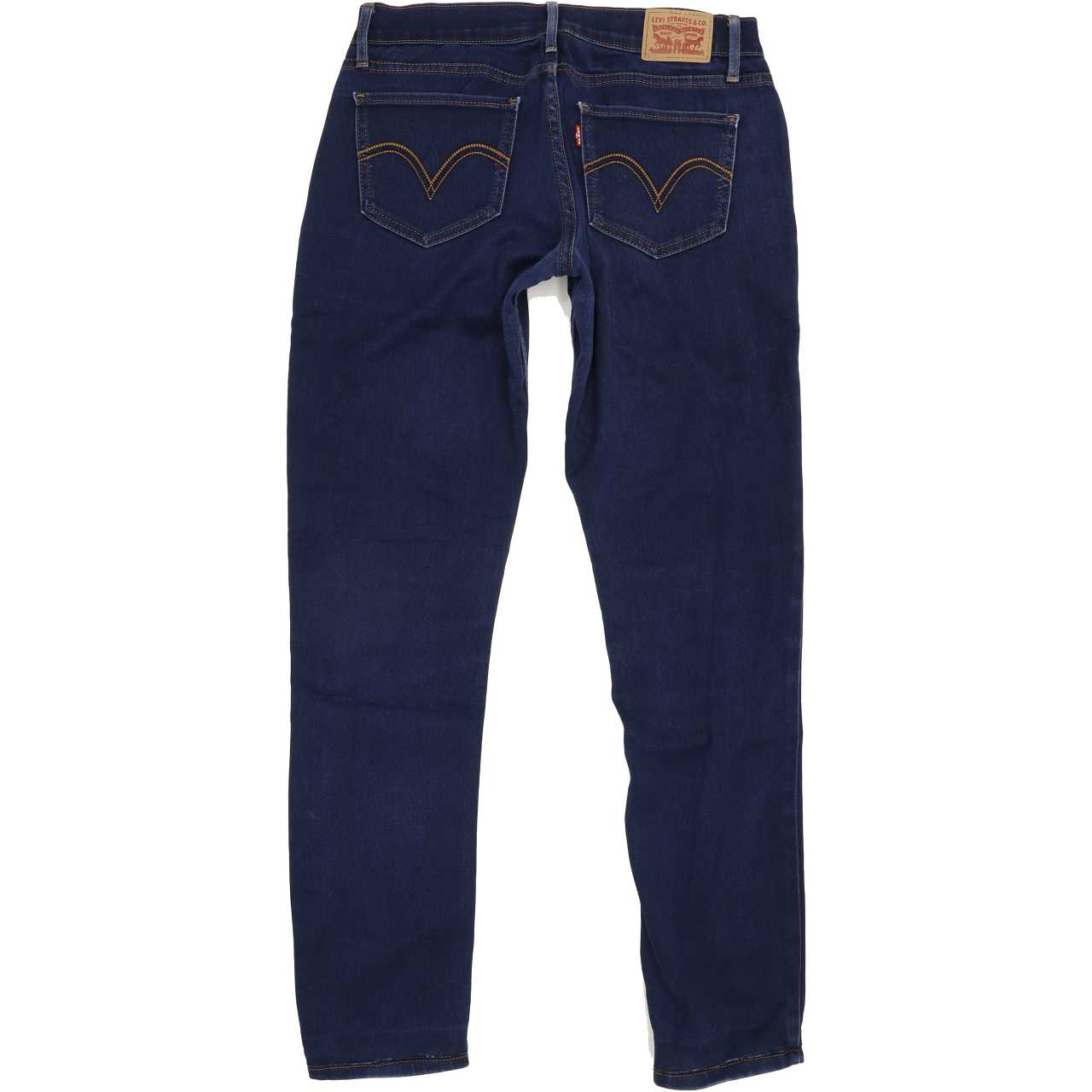 Levi's 524 Women Blue Skinny Slim Stretch Jeans W28 L31