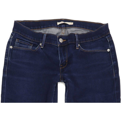 Levi's 524 Women Blue Skinny Slim Stretch Jeans W28 L31