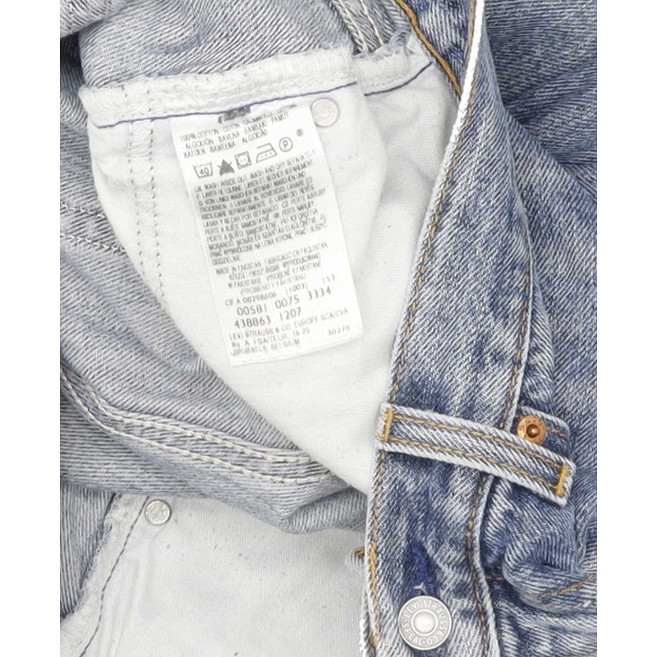 Levi's 581 Men Blue Straight Regular Jeans W33 L33