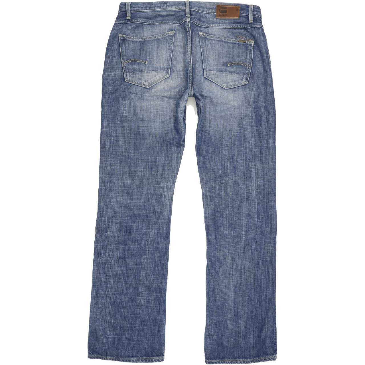 G-Star 3301 Correct Women Blue Straight Slim Jeans W29 L31