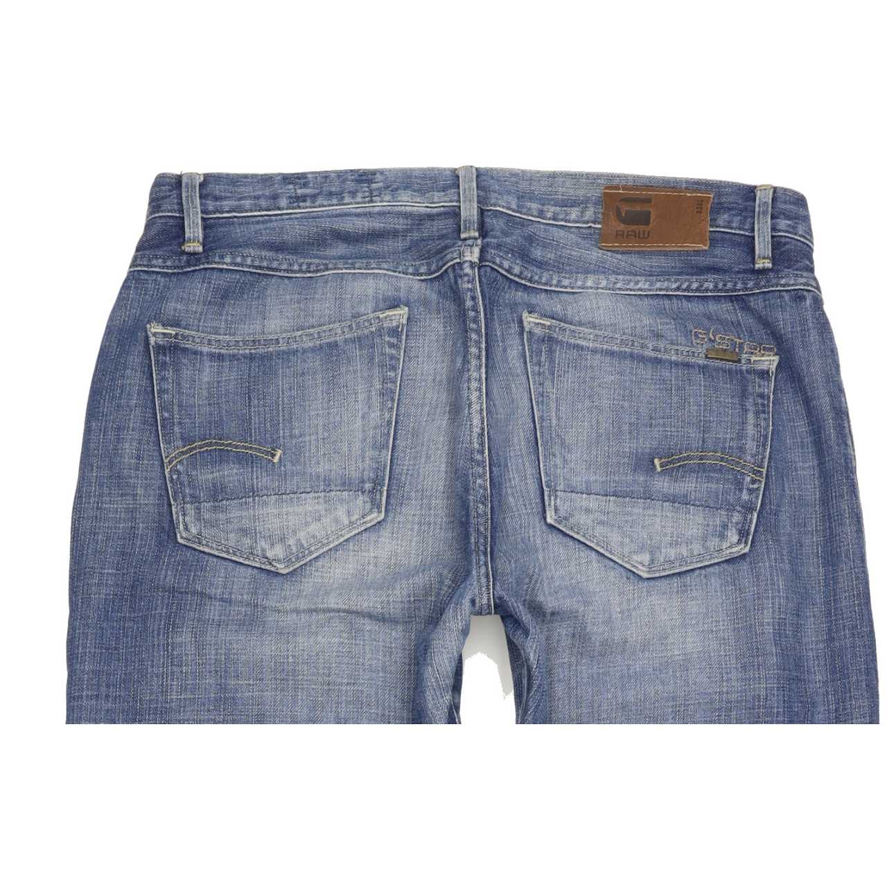 G-Star 3301 Correct Women Blue Straight Slim Jeans W29 L31