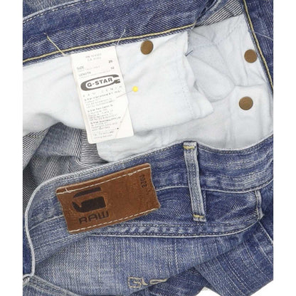 G-Star 3301 Correct Women Blue Straight Slim Jeans W29 L31