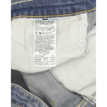 Levi's Demi Curve Women Blue Straight Regular Stretch Jeans W32 L32