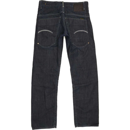 G-Star Structor Men Navy Straight Loose Jeans W31 L31