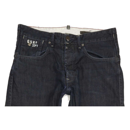 G-Star Structor Men Navy Straight Loose Jeans W31 L31