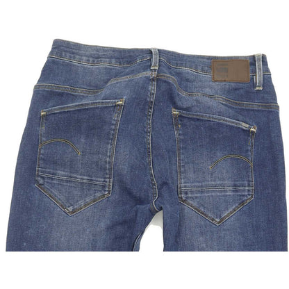 G-Star Arc 3D Women Blue Tapered Regular Boyfriend Stretch Jeans W26 L30
