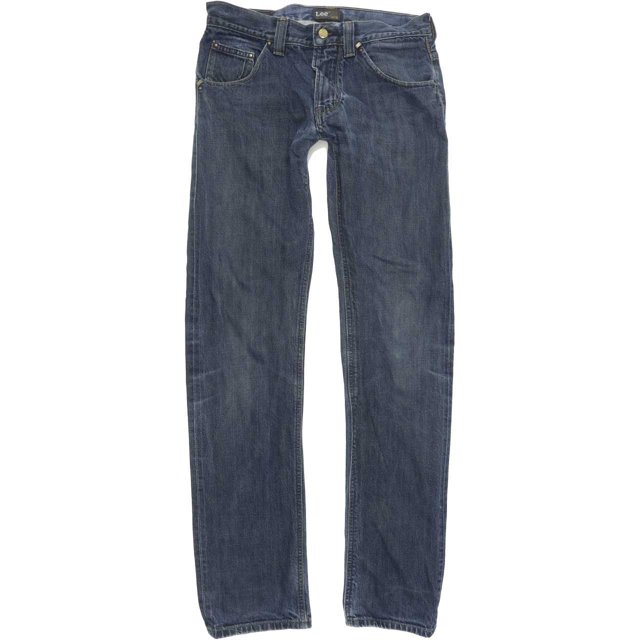 Lee Zed Men Blue Straight Regular Jeans W32 L36