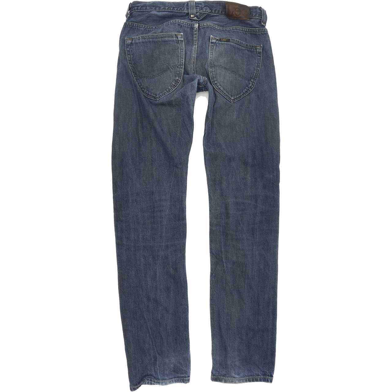 Lee Zed Men Blue Straight Regular Jeans W32 L36