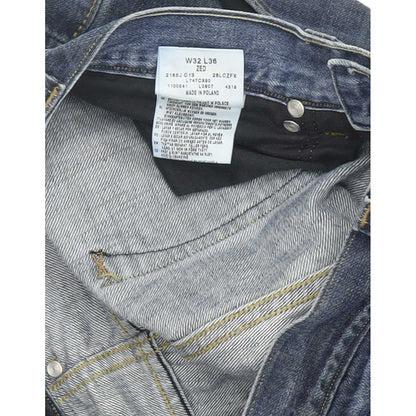 Lee Zed Men Blue Straight Regular Jeans W32 L36