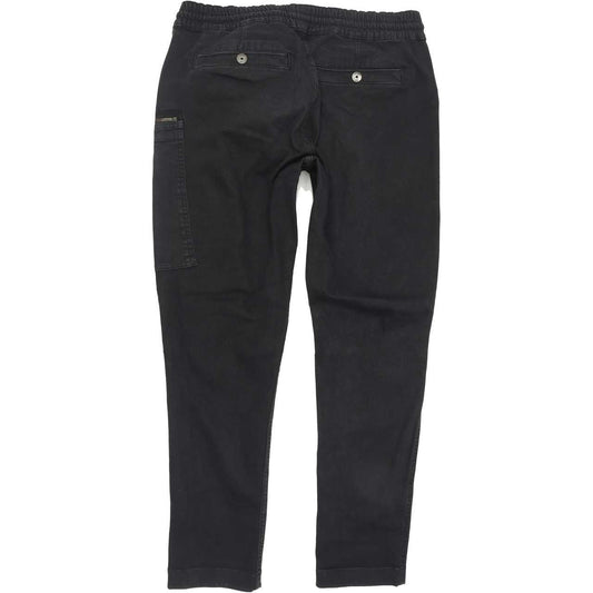 Wrangler Powel Trainer Men Black Straight Slim Stretch Jeans W31 L32