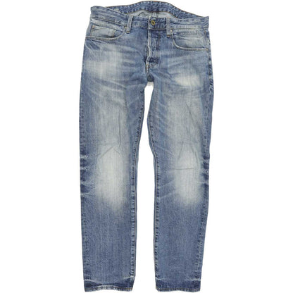 G-Star 3301 Men Blue Tapered Regular Jeans W32 L30