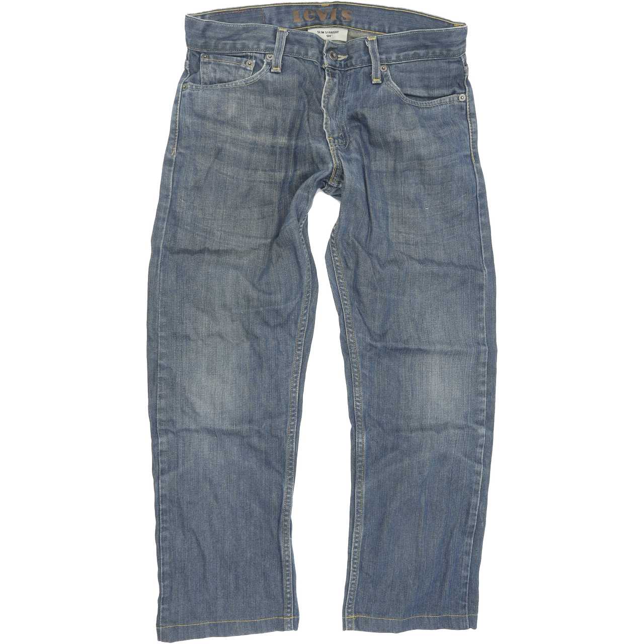 Levi's 514 Men Blue Straight Regular Jeans W30 L25
