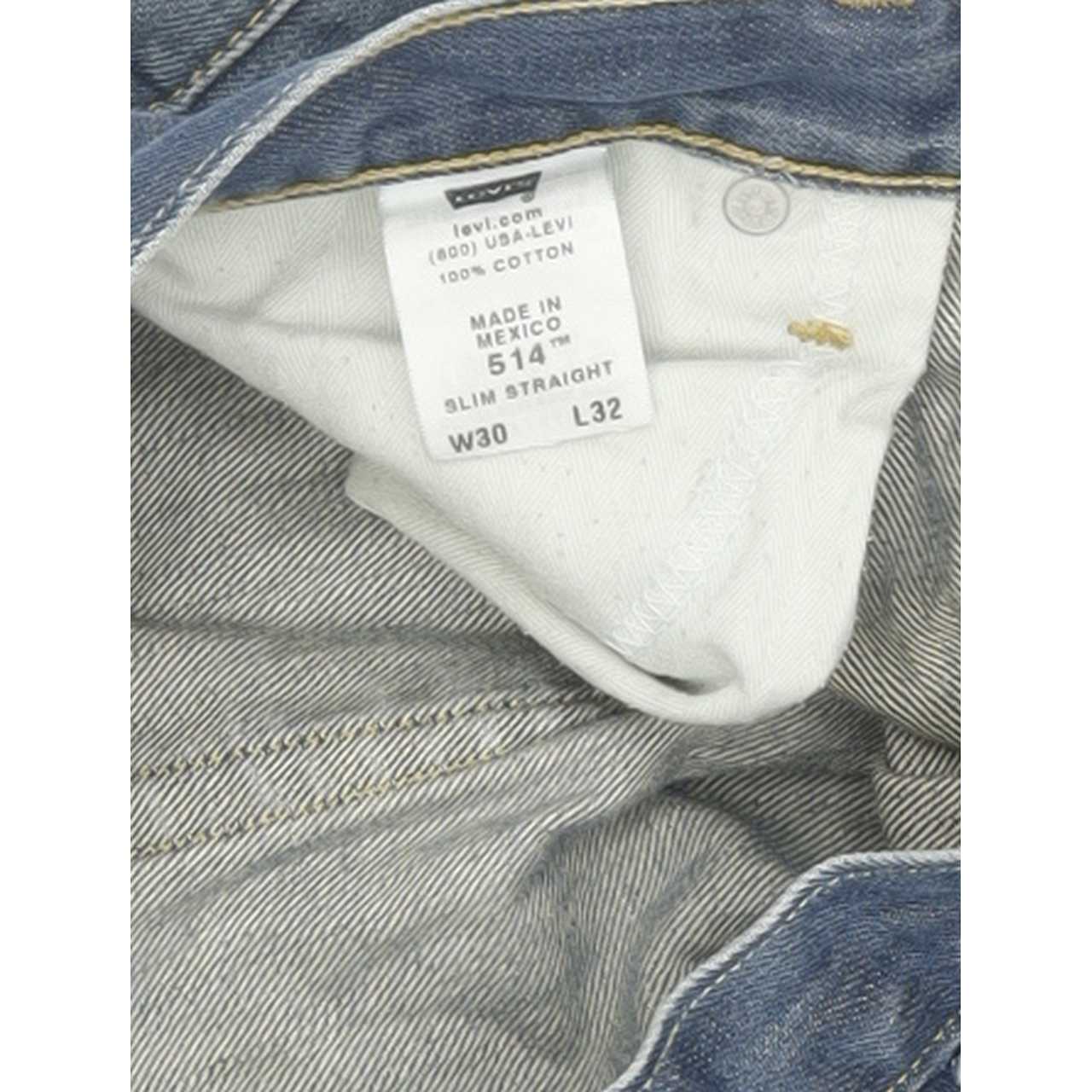 Levi's 514 Men Blue Straight Regular Jeans W30 L25