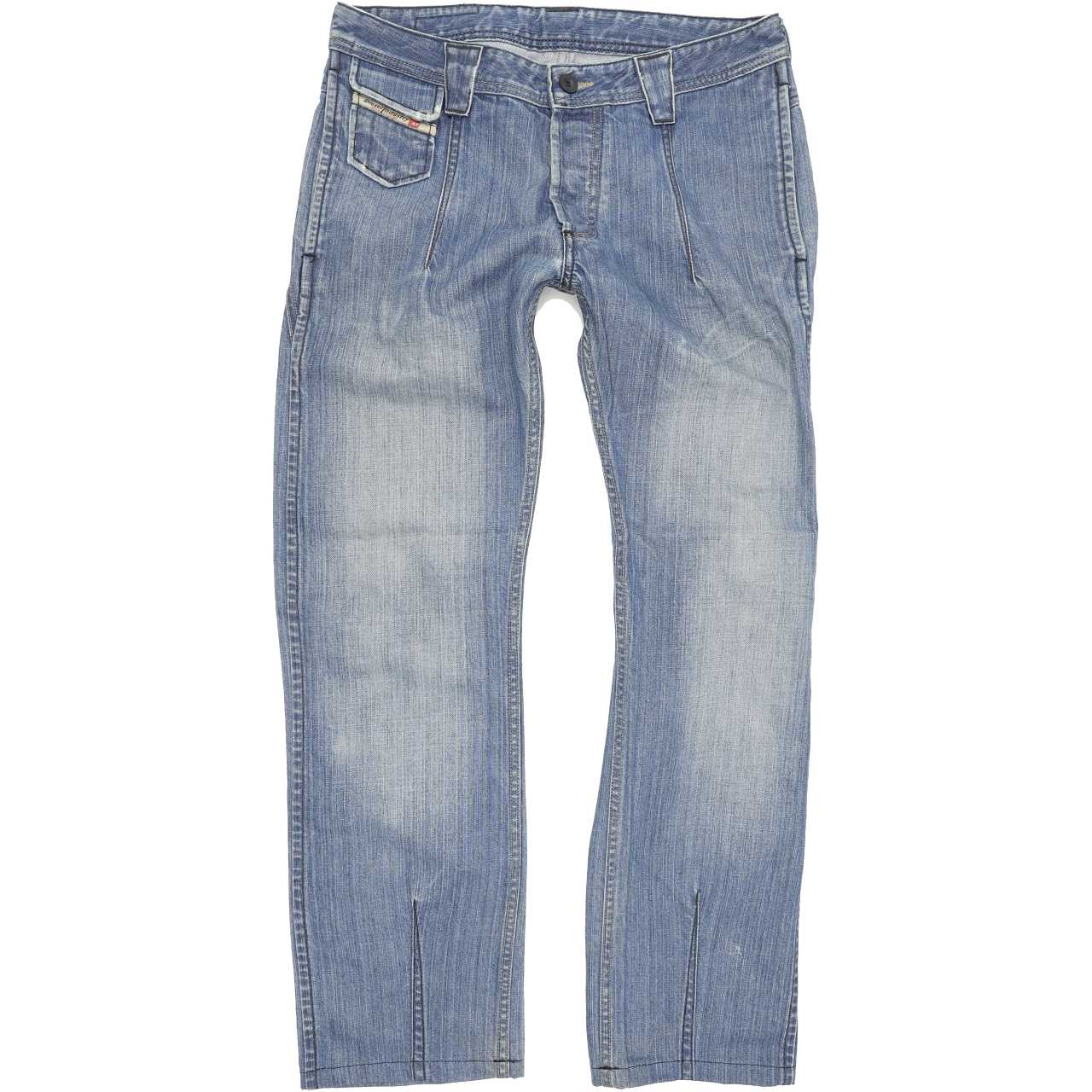 Diesel Deetak Men Blue Straight Regular Jeans W31 L29