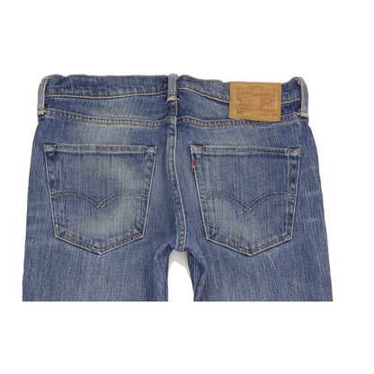 Levi's 511 Men Blue Straight Slim Stretch Jeans W31 L33