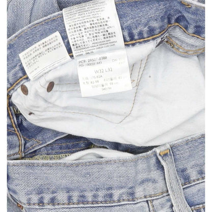 Levi's 502 Men Blue Tapered Regular Jeans W32 L31