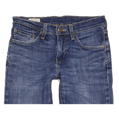 Levi's 511 Men Blue Straight Slim Stretch Jeans W29 L31