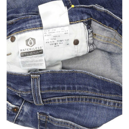 Levi's 511 Men Blue Straight Slim Stretch Jeans W29 L31