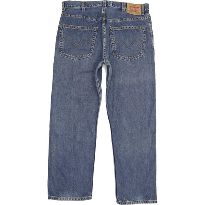 Levi's 505 Men Blue Straight Regular Jeans W38 L29