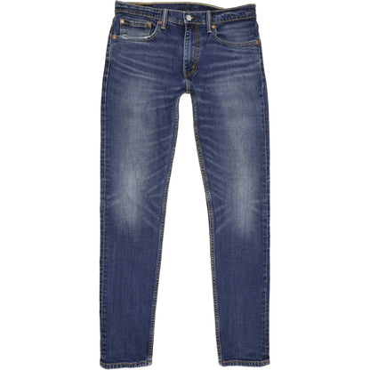 Levi's 512 Men Blue Tapered Slim Stretch Jeans W32 L33