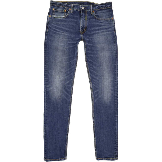 Levi's 512 Men Blue Tapered Slim Stretch Jeans W32 L33