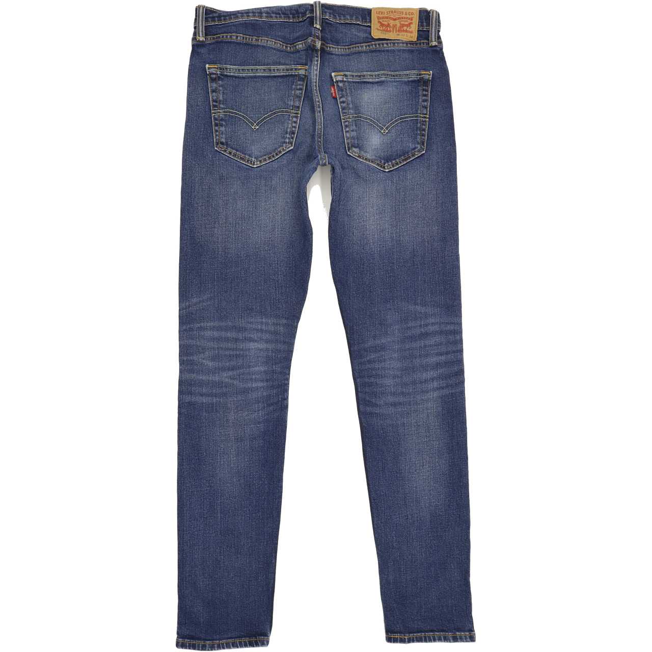 Levi's 512 Men Blue Tapered Slim Stretch Jeans W32 L33
