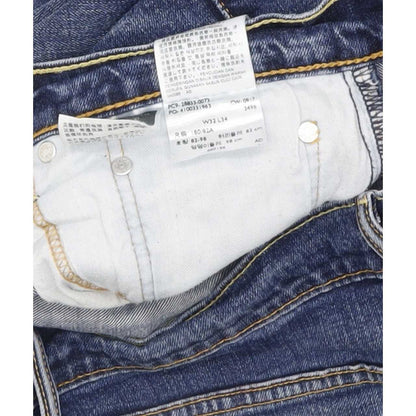 Levi's 512 Men Blue Tapered Slim Stretch Jeans W32 L33