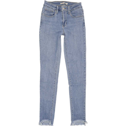 Levi's 721 High Rise Women Blue Skinny Stretch Jeans W27 L30