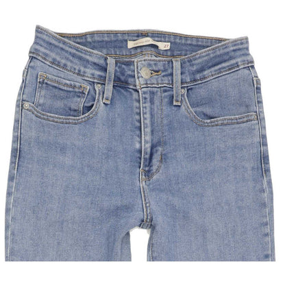 Levi's 721 High Rise Women Blue Skinny Stretch Jeans W27 L30
