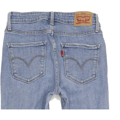 Levi's 721 High Rise Women Blue Skinny Stretch Jeans W27 L30