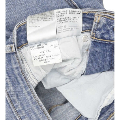 Levi's 721 High Rise Women Blue Skinny Stretch Jeans W27 L30