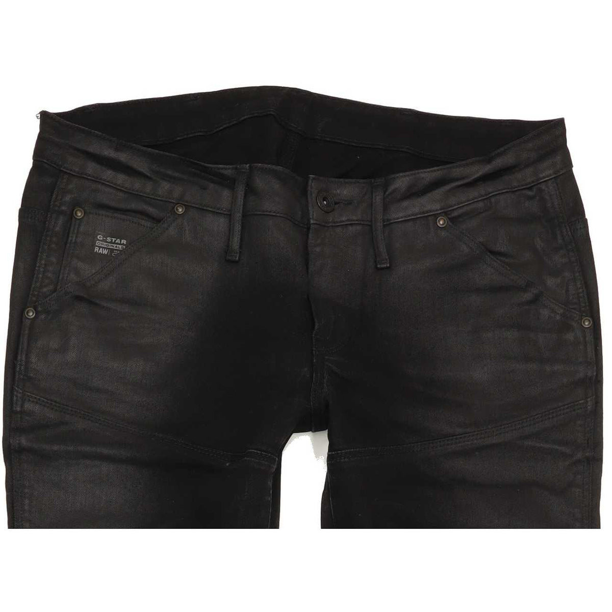 G-Star 5620 Women Black Tapered Slim Stretch Jeans W32 L31
