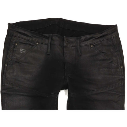 G-Star 5620 Women Black Tapered Slim Stretch Jeans W32 L31