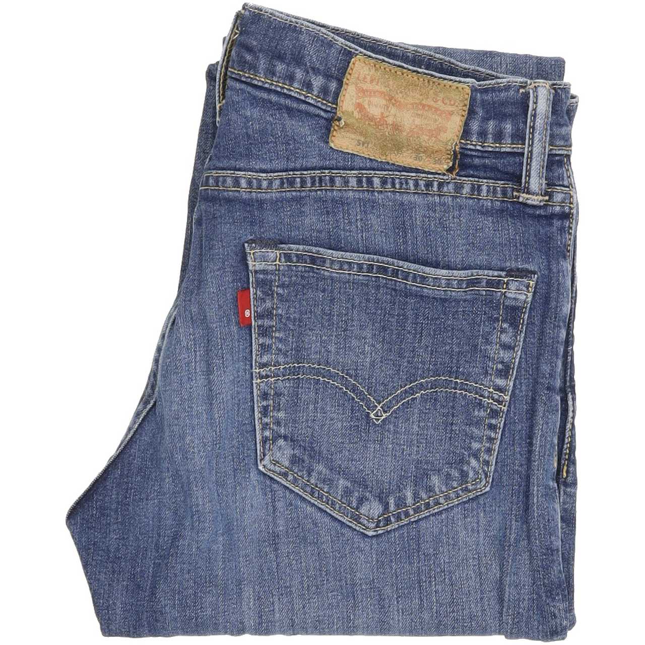 Levi's 511 Men Blue Straight Slim Jeans W30 L29