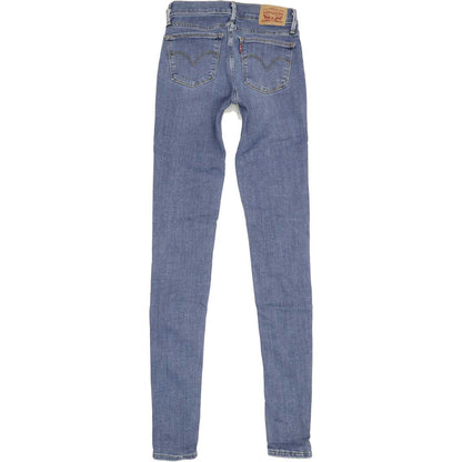 Levi's 710 Women Blue Skinny Regular Stretch Jeans W25 L34
