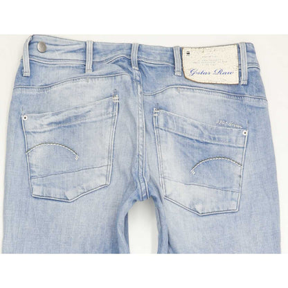 G-Star 3301 Women Blue Skinny Regular Jeans W28 L32
