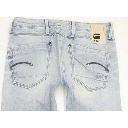 G-Star New Tag Women Blue Skinny Regular Stretch Jeans W28 L30