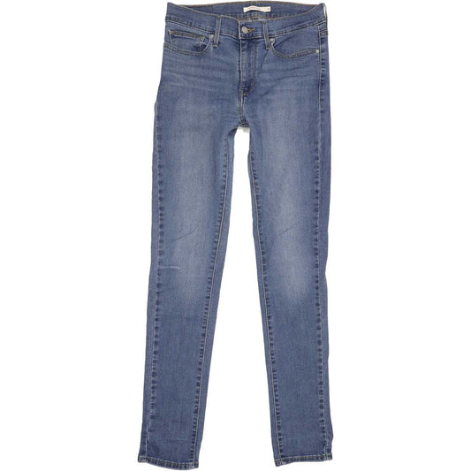 Levi's Slimming Women Blue Skinny Regular Stretch Jeans W29 L31