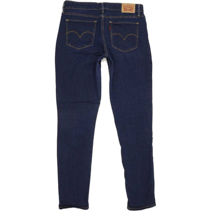 Levi's 711 Women Blue Skinny Regular Stretch Jeans W30 L29