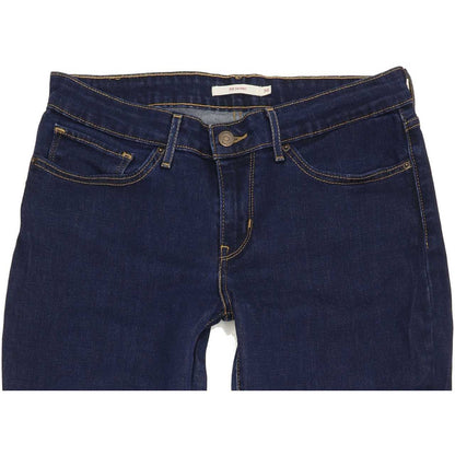 Levi's 711 Women Blue Skinny Regular Stretch Jeans W30 L29