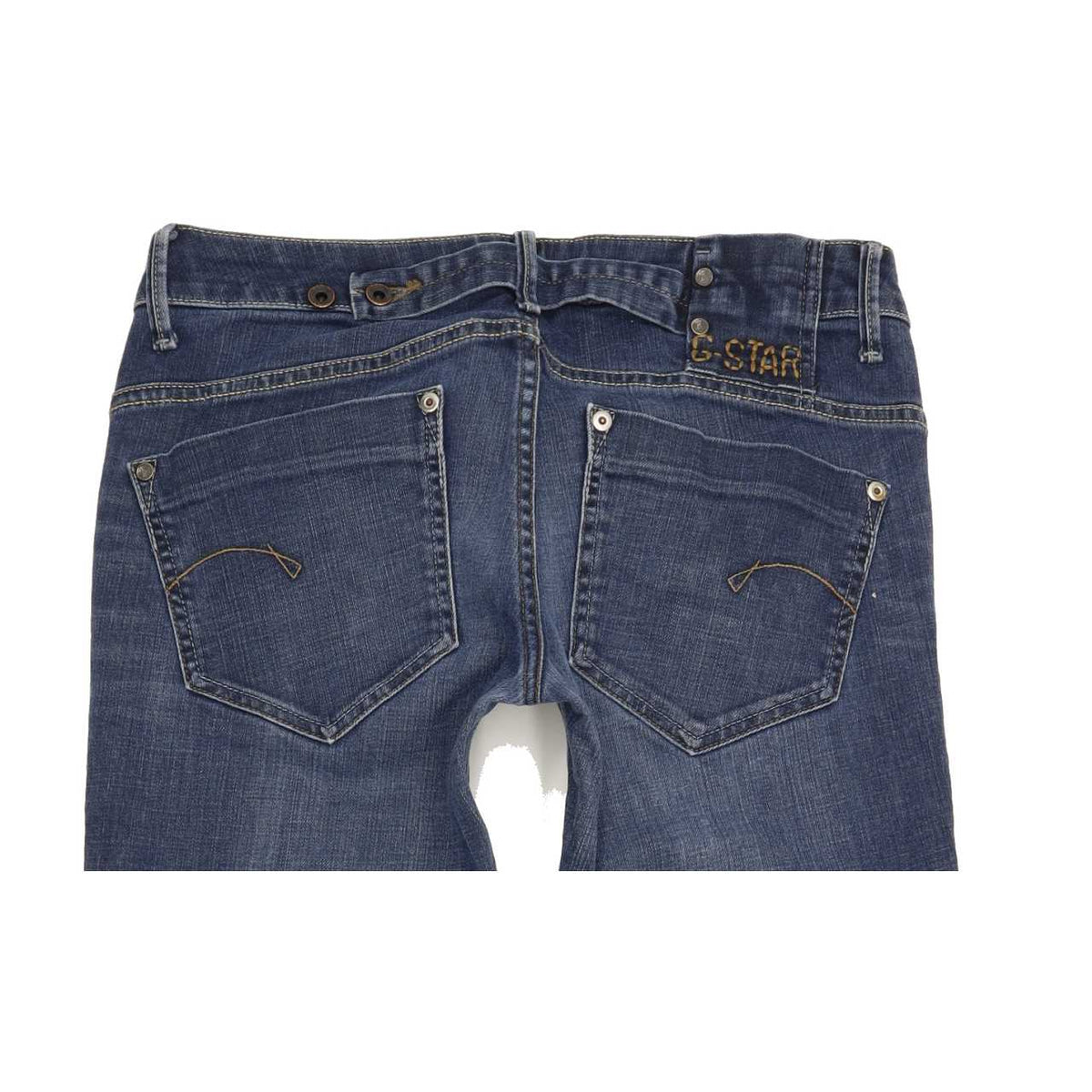 G-Star Midge Women Blue Straight Slim Stretch Jeans W30 L31