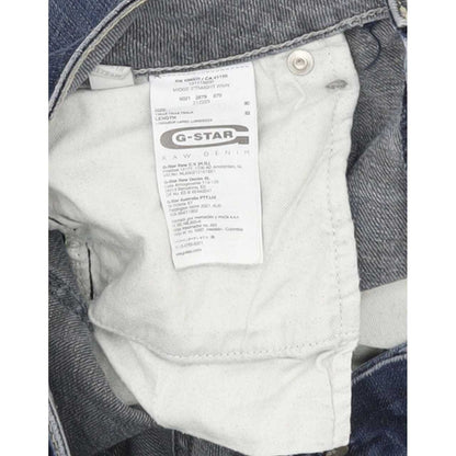 G-Star Midge Women Blue Straight Slim Stretch Jeans W30 L31