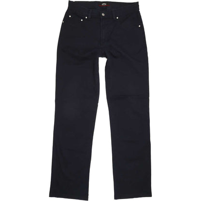 Pioneer Men Navy Straight Regular Stretch Jeans W33 L33